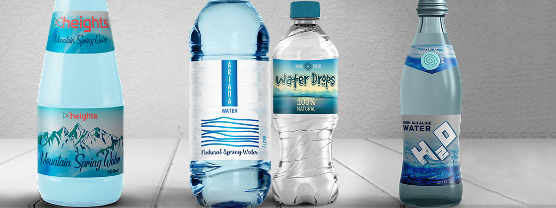 Water Bottle Labels Beveragelabels